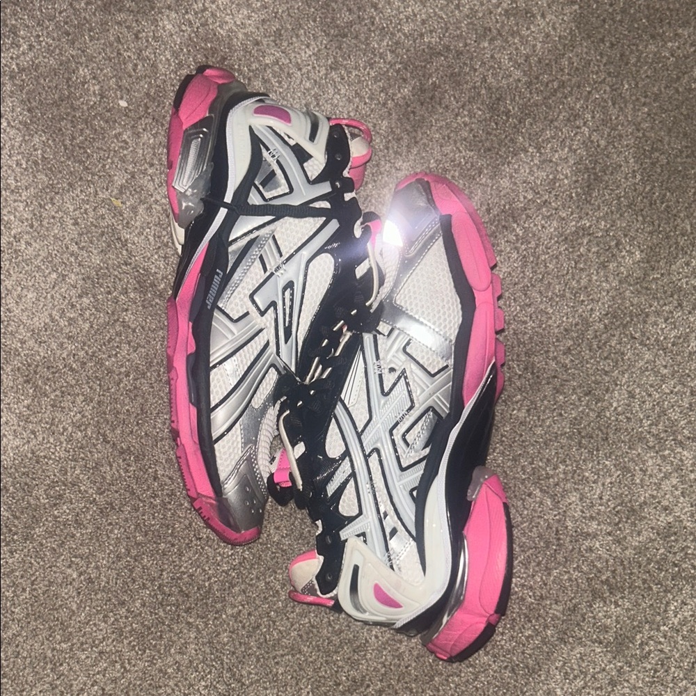 Balenciaga Kids Sneakers in Pink and White